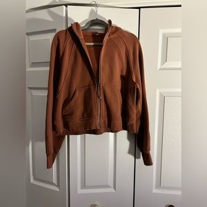 Lululemon Scuba Oversized Full Zip - Size: M/L - Color: Ancient Copper.